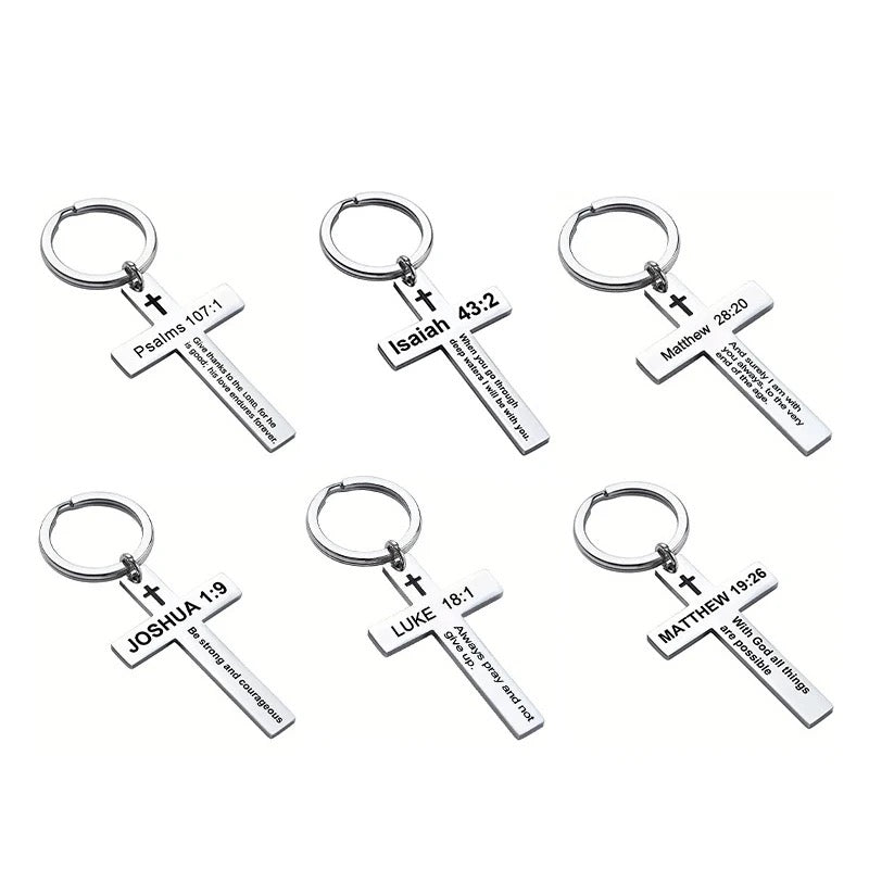 Cross Keychain