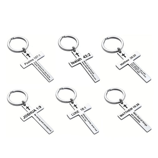 Cross Keychain