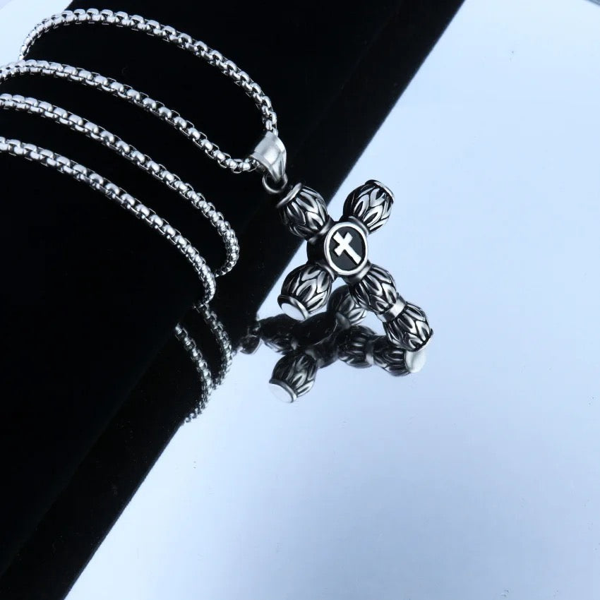 Attractive Unisex Stainless Steel Cross