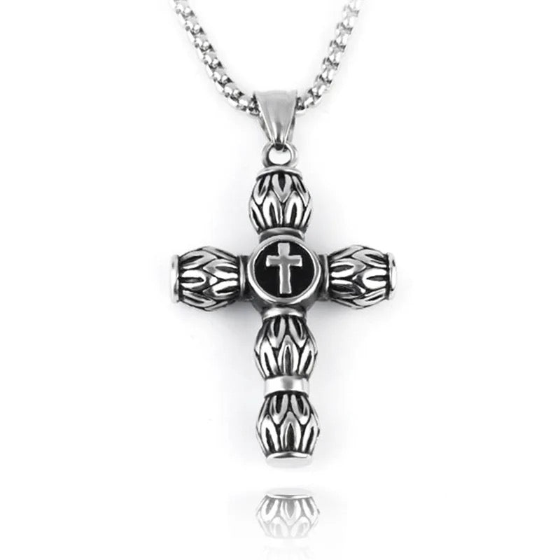 Attractive Unisex Stainless Steel Cross