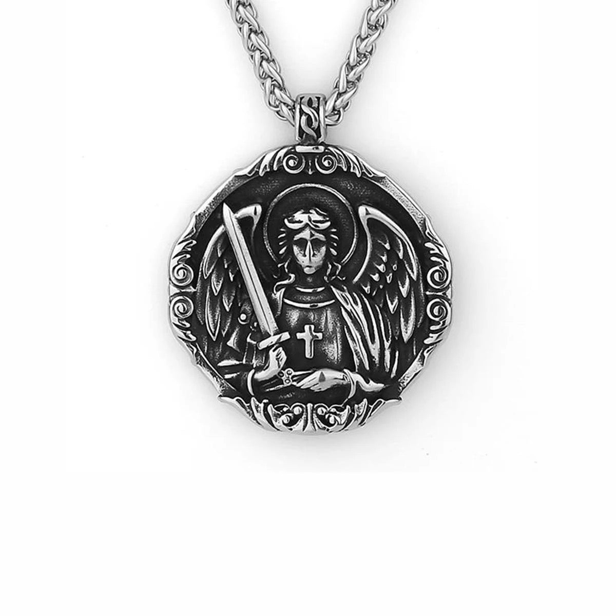 Saint Michael Archangel Protection Necklace