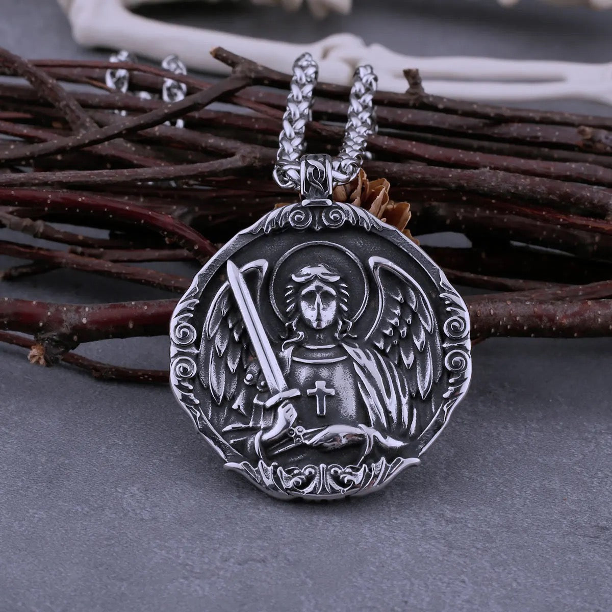 Saint Michael Archangel Protection Necklace