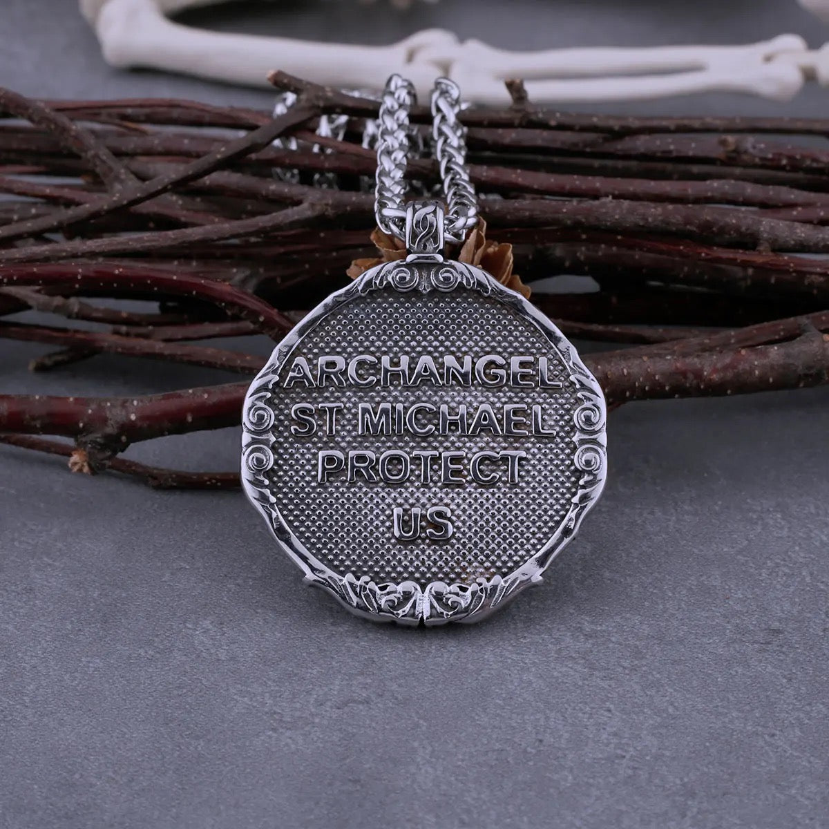 Saint Michael Archangel Protection Necklace