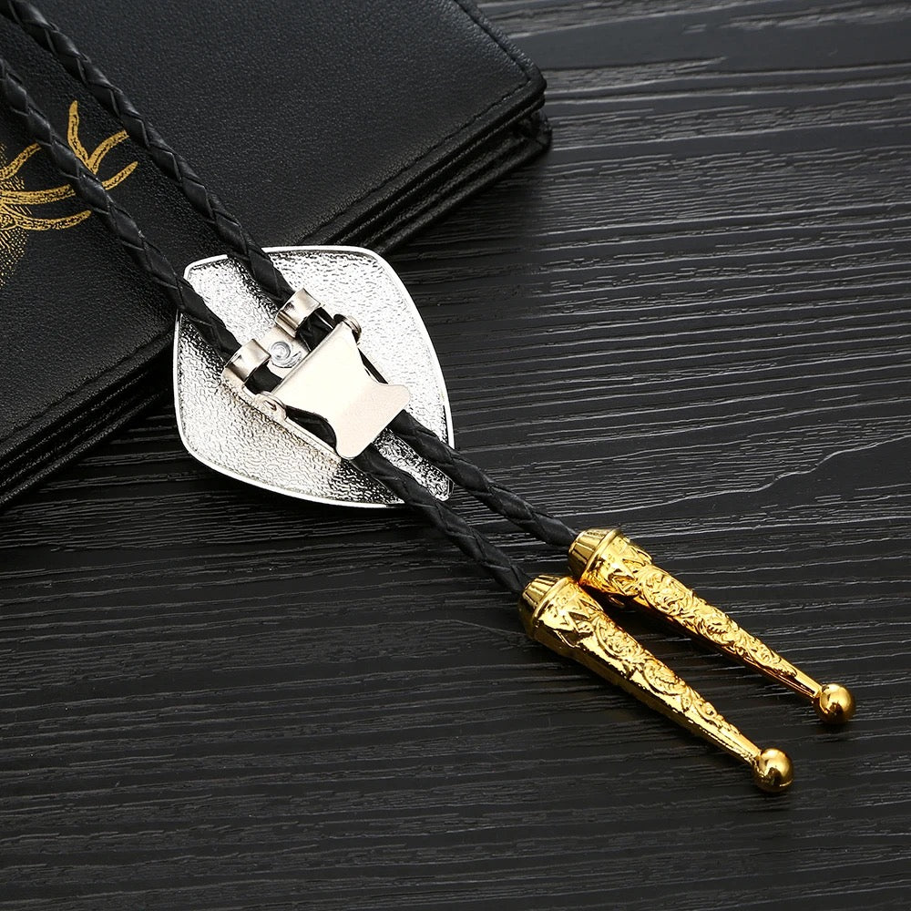 Western Cross Bolo Tie