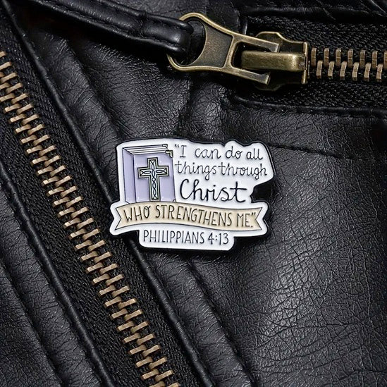 I Can Do All Things Through Christ Pin