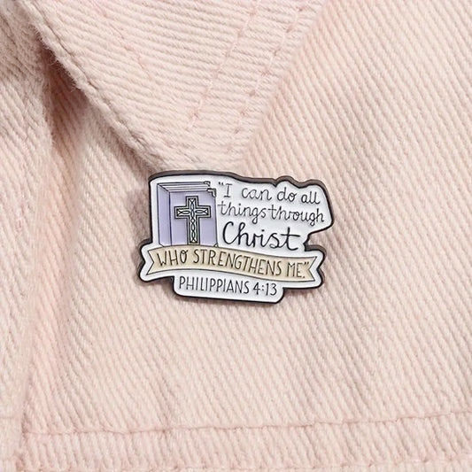 I Can Do All Things Through Christ Pin