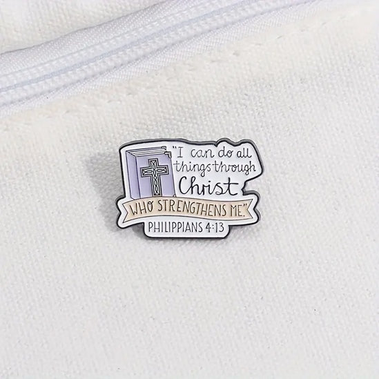 I Can Do All Things Through Christ Pin