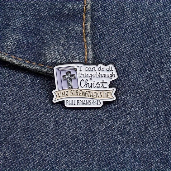 I Can Do All Things Through Christ Pin