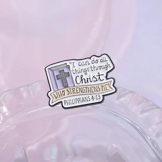 I Can Do All Things Through Christ Pin