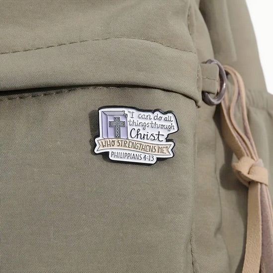 I Can Do All Things Through Christ Pin