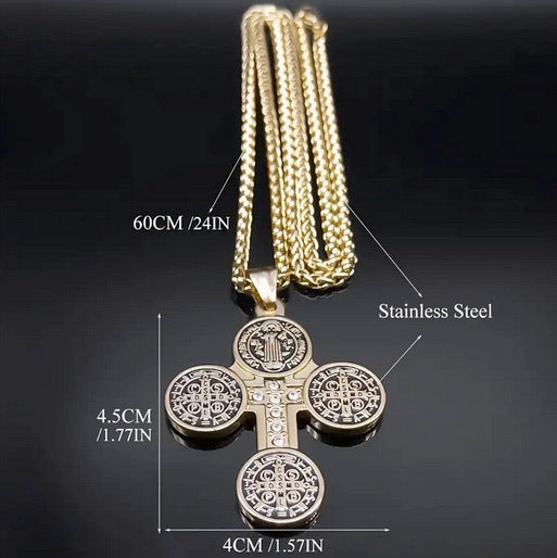 The Saint's Cross With Cubic Zerconias