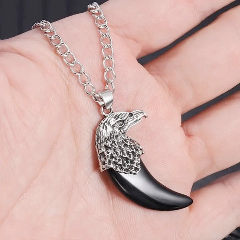 Eagle Head Pendant Necklace