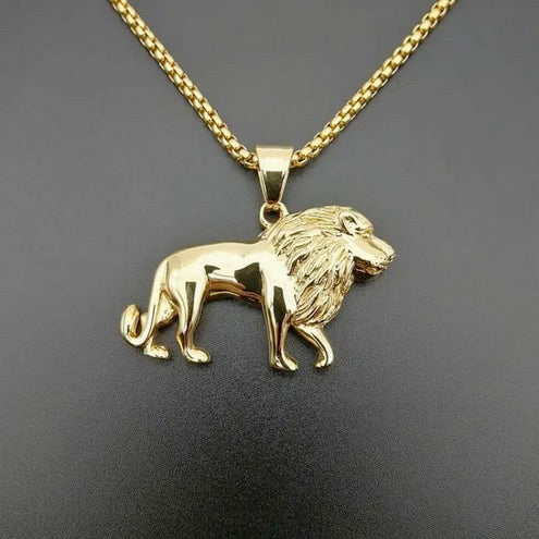 Lion Of Judah Full Lion Necklace
