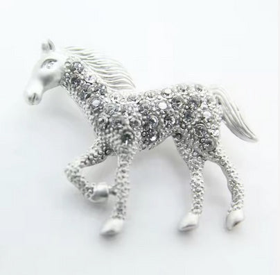 Save The Wild Horses Brooch- Two Colors
