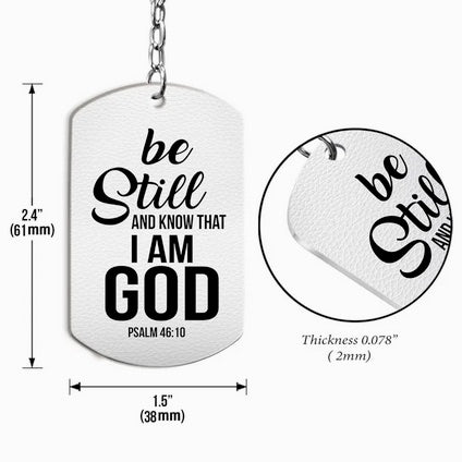Lion Of Judah Faith Bible Verse Keychain