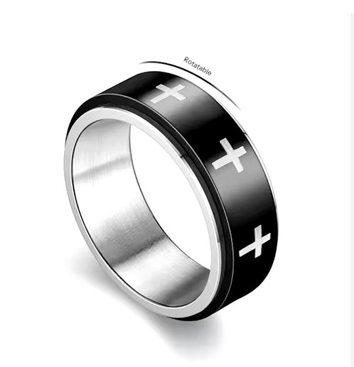Spinner Cross Ring