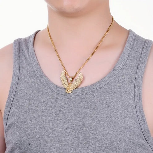 Men & Women's Stylish Spread Eagle Pendant Necklace