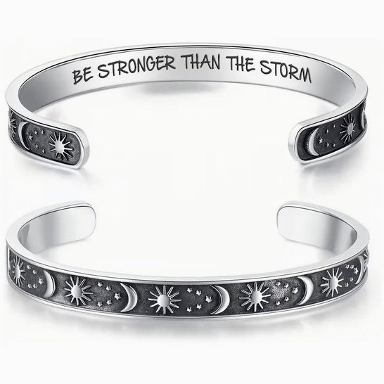 Stronger Than The Storm Four Seasons Sun And Moon Bracelet