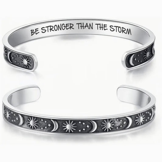Stronger Than The Storm Four Seasons Sun And Moon Bracelet