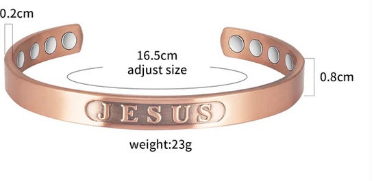 The Jesus Copper Bracelet