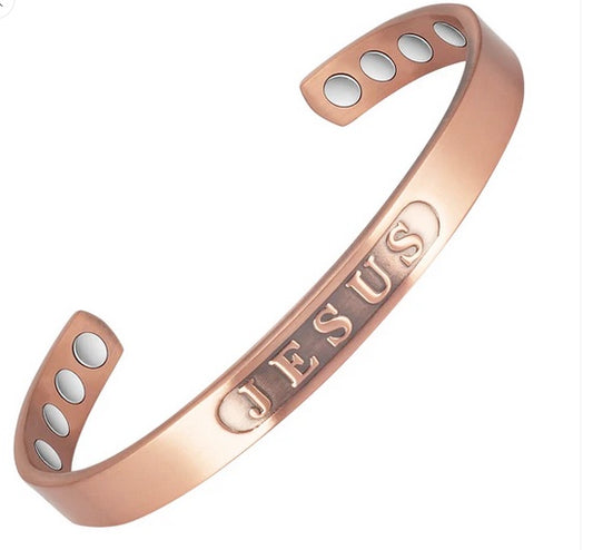 The Jesus Copper Bracelet
