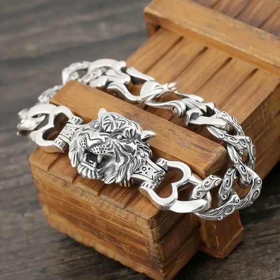Men's Vintage Tiger Link Bracelet