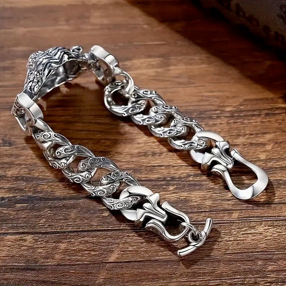 Men's Vintage Tiger Link Bracelet