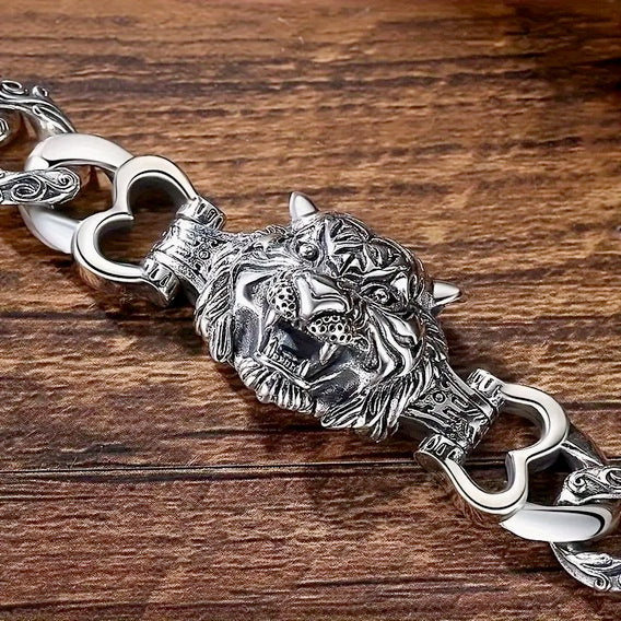 Men's Vintage Tiger Link Bracelet