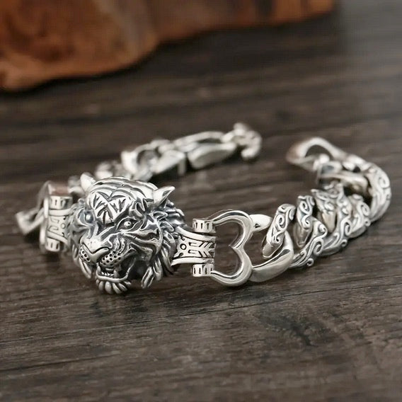 Men's Vintage Tiger Link Bracelet