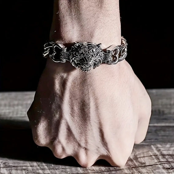 Men's Vintage Tiger Link Bracelet