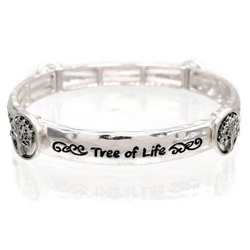 Tree Of Life Concho Bracelet
